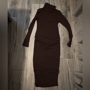 Naked wardrobe turtle neck dress